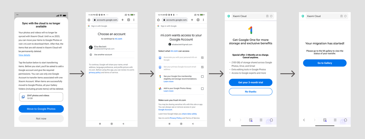 How to disable Mi Cloud and stop syncing photos and videos?